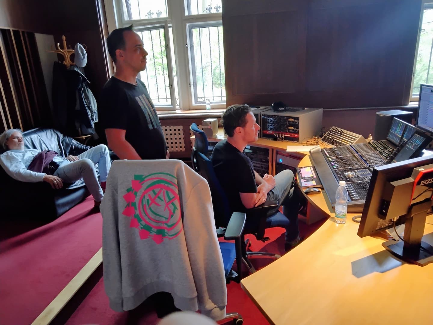 Ještě Chris - a Honza jako příležitostná hudební režie.