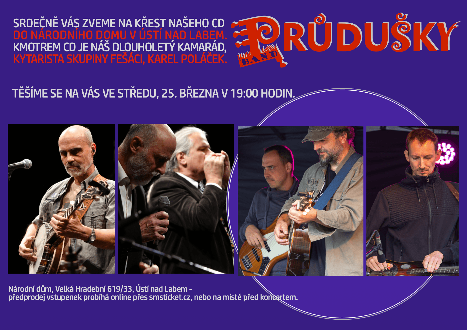 Křest CD Průdušky 50