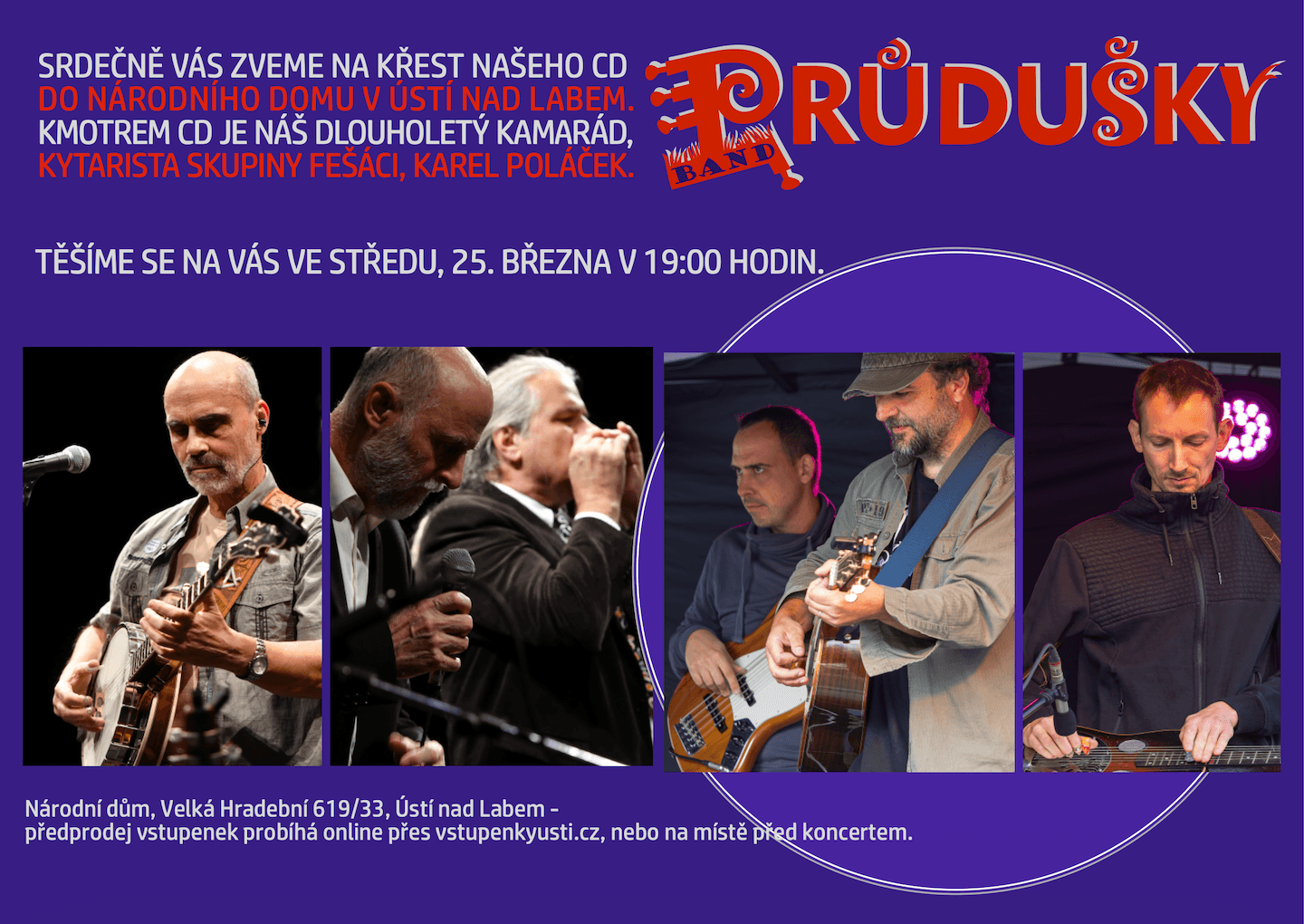 Křest CD Průdušky 50