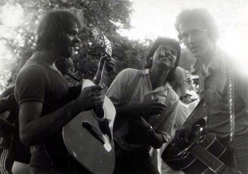 Průdušky s Honzou Žižkou, 1984