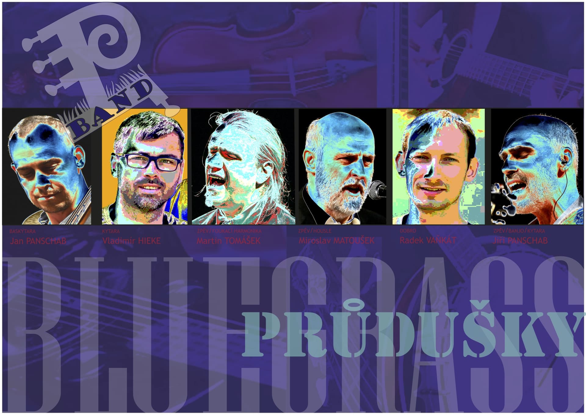 Nový plakát - Průdušky, bluegrass s lidskou tváří